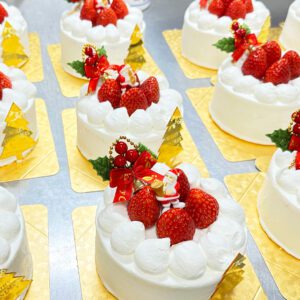 熱海カフェのクリスマスケーキ